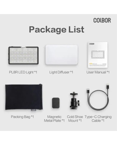 COLBOR PANEL LED RGB PL8R