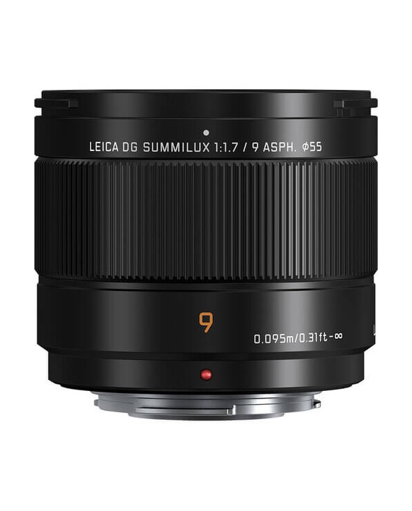 PANASONIC LEICA 9mm f1.7  DG SUMMILUX ASPHERICAL MICRO 4/3