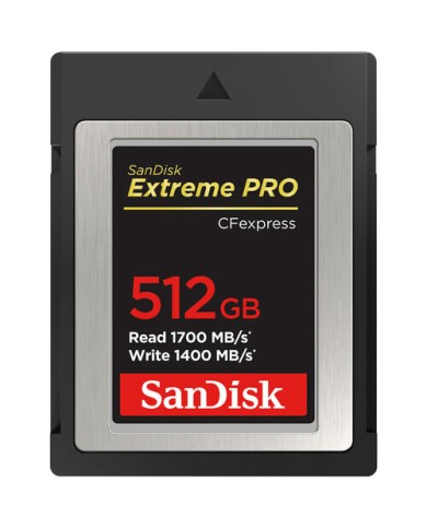 SANDISK EXTREME PRO CFEXPRESS 512GB TARJETA DE MEMORIA