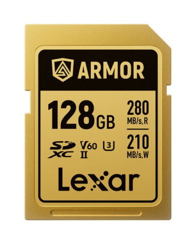 COMPRAR LEXAR ARMOR GOLD 128GB V60 UHS-II SDXC TARJETA DE MEMORIA