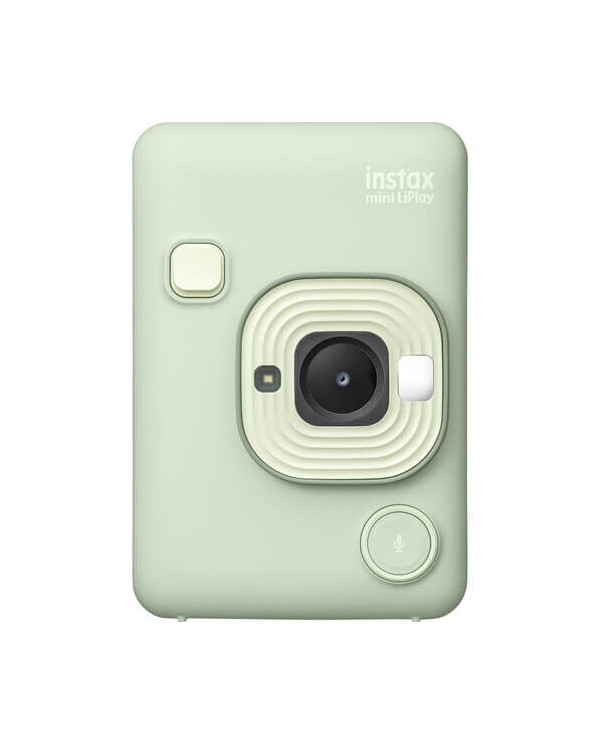 FUJIFILM INSTAX MINI LIPLAY HÍBRIDA CÁMARA INSTANTÁNEA (VERDE MATCHA)