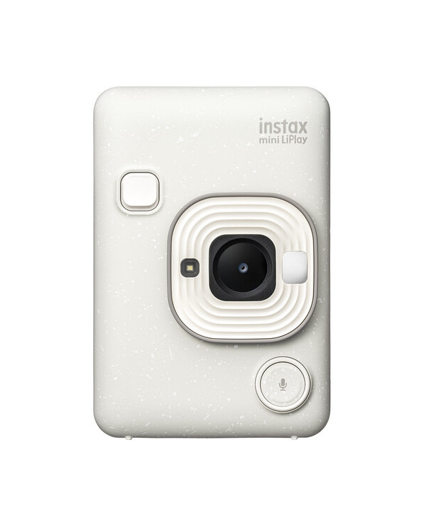 FUJIFILM INSTAX MINI LIPLAY HÍBRIDA CÁMARA INSTANTÁNEA (BLANCO BRUMOSO)