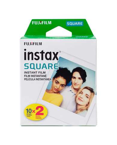FUJIFILM INSTAX SQUARE INSTANTÁNEA PELÍCULA (10X2)