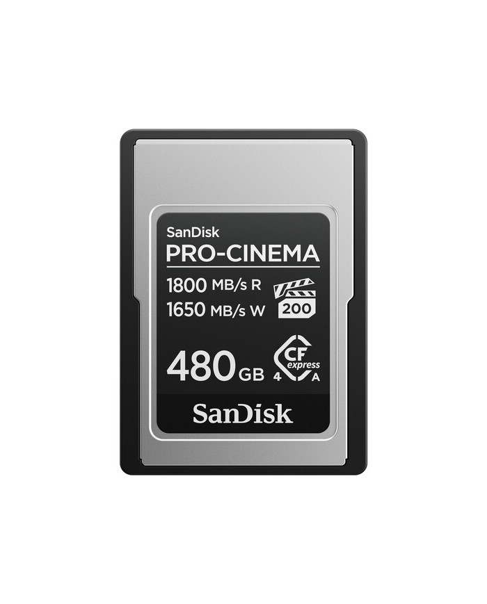 SANDISK PRO-CINE CFEXPRESS 480GB TIPO A TARJETA DE MEMORIA