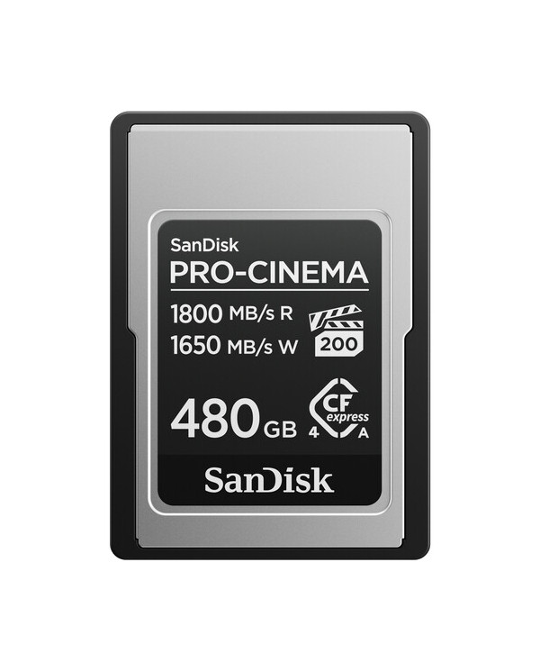 SANDISK PRO-CINE CFEXPRESS 480GB TIPO A TARJETA DE MEMORIA