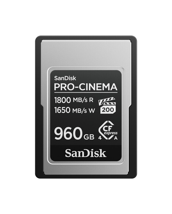 SANDISK PRO-CINE CFEXPRESS 960GB TIPO A TARJETA DE MEMORIA