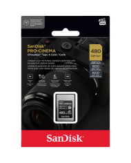 El MEJOR PRECIO SANDISK PRO-CINE CFEXPRESS 480GB TIPO A TARJETA DE MEMORIA