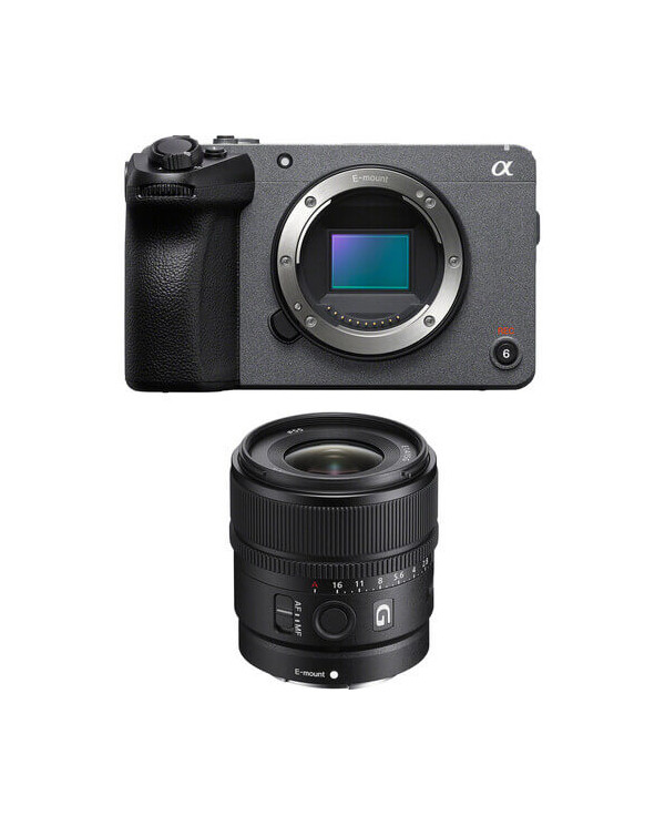 SONY FX30 + 15MM CÁMARA MIRRORLESS
