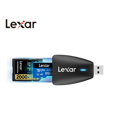 LEXAR DUAL-SLOT USB-A LECTOR DE TAR... | Comp... | FotoCineColor