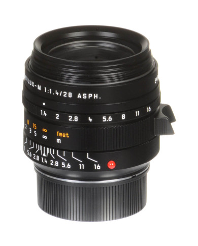 LEICA SUMMILUX-M 28mm f1.4 ASPH objetivo cámara telemétrica